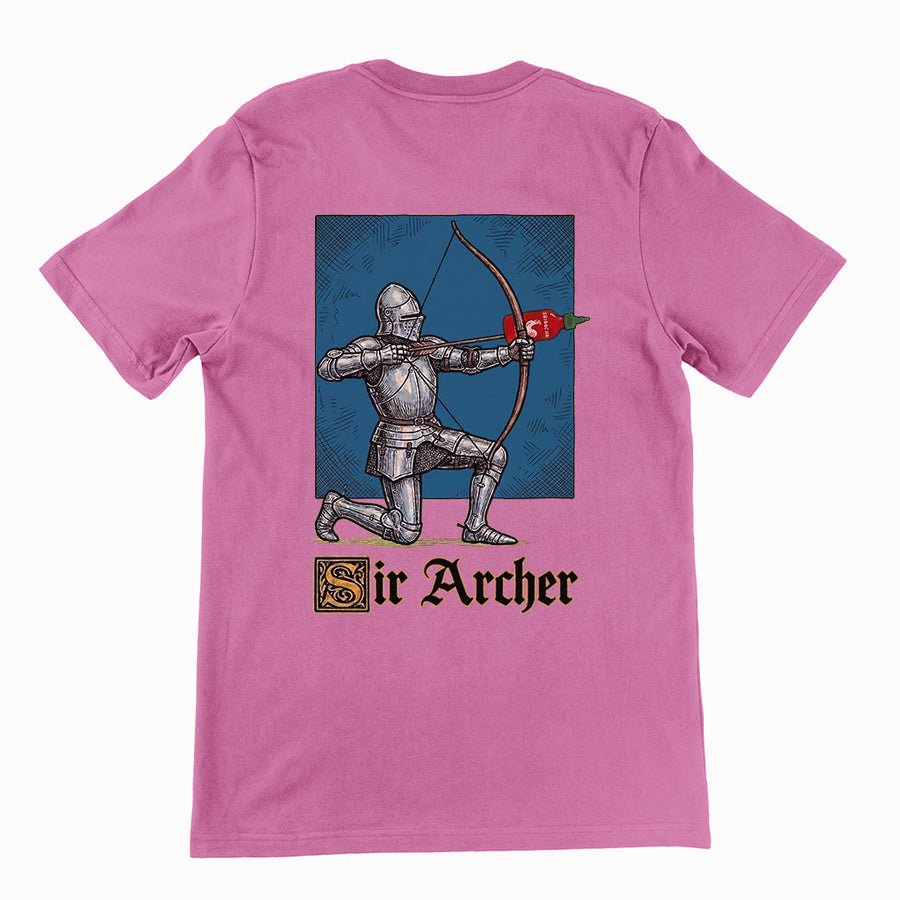 Sir Archer T-Shirt (backprint) Orbital Clothing