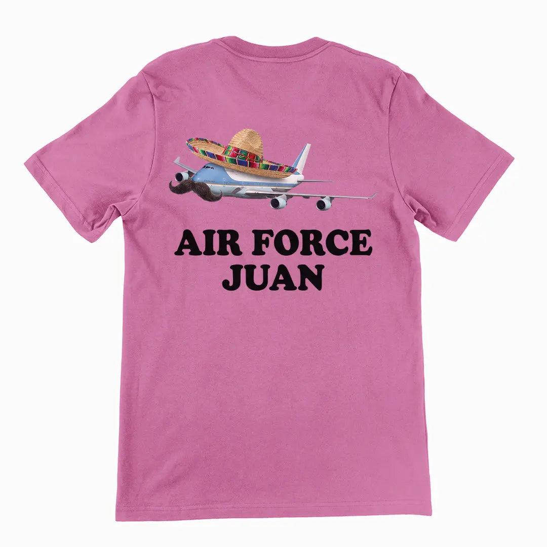 Air Force Juan T-Shirt (backprint) Orbital Clothing