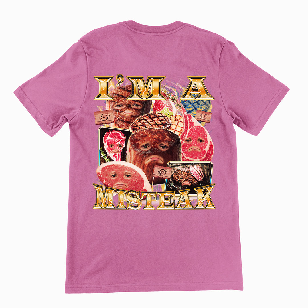 I'm a misteak T-Shirt (backprint)