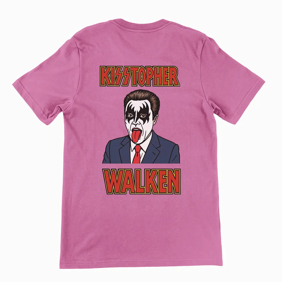 Kisstopher Walken T-Shirt (backprint) Orbital Clothing