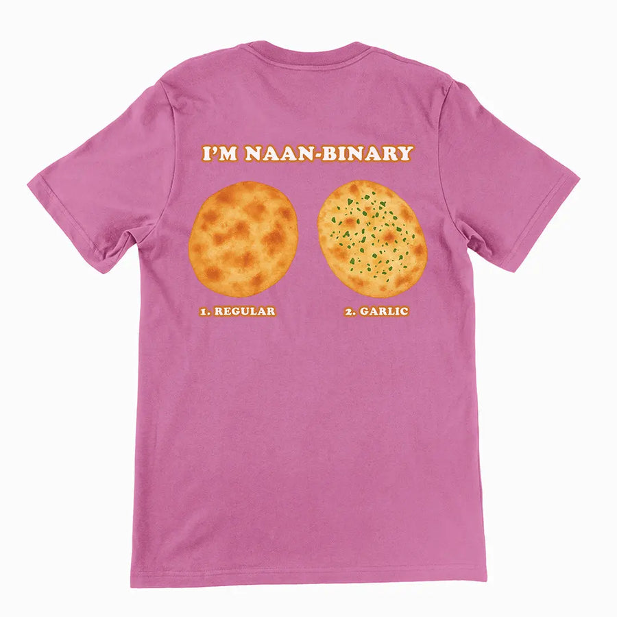I'm Naanbinary T-Shirt (backprint) Orbital Clothing