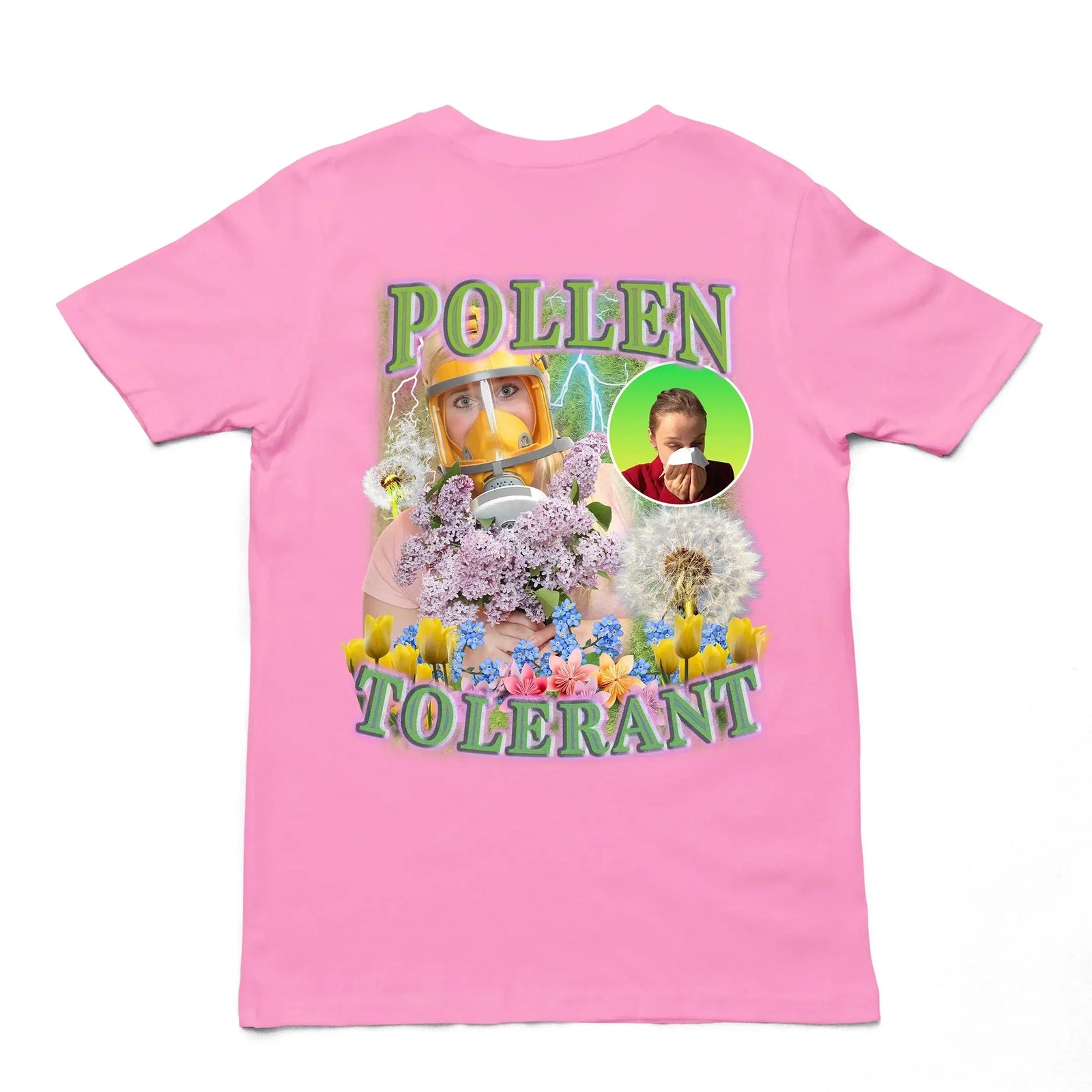 Pollen Tolerant T-Shirt (backprint) - Orbital Clothing