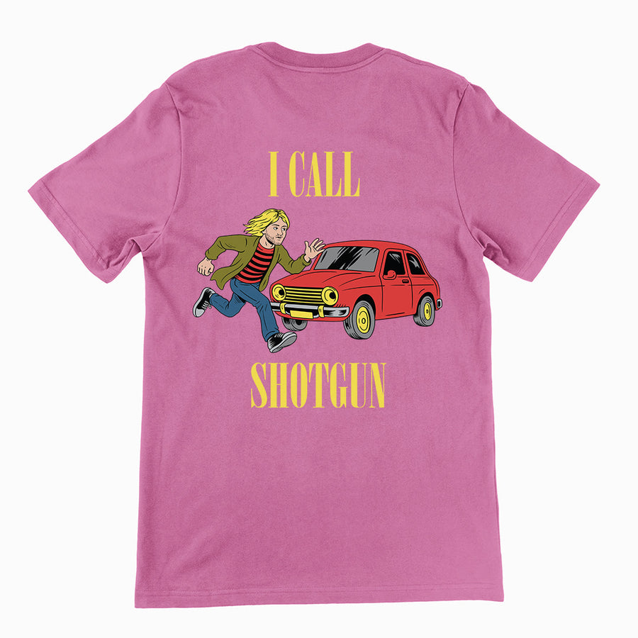 I Call Shotgun (Nirvana) T-Shirt (backprint) Orbital Clothing