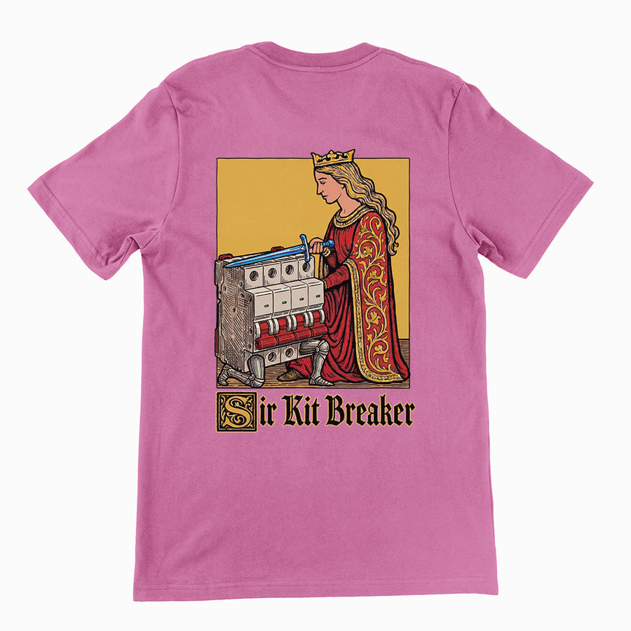 Sir Kit Breaker T-Shirt (backprint) Orbital Clothing