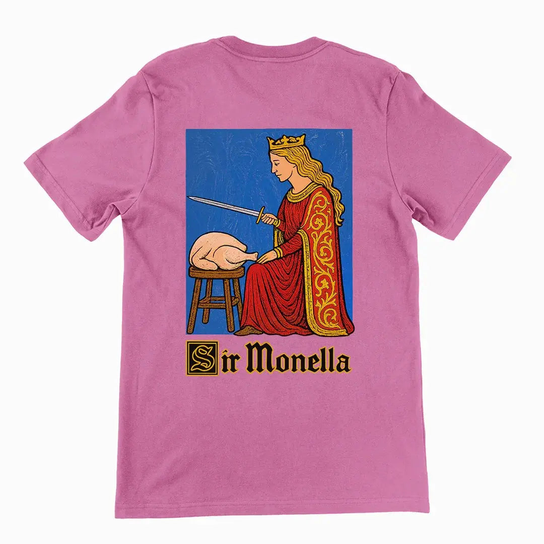 Sir Monella T-Shirt (backprint) - Orbital Clothing