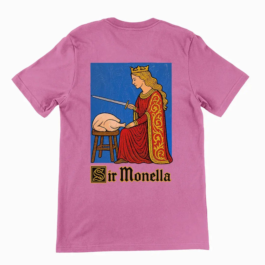 Sir Monella T-Shirt (backprint) - Orbital Clothing