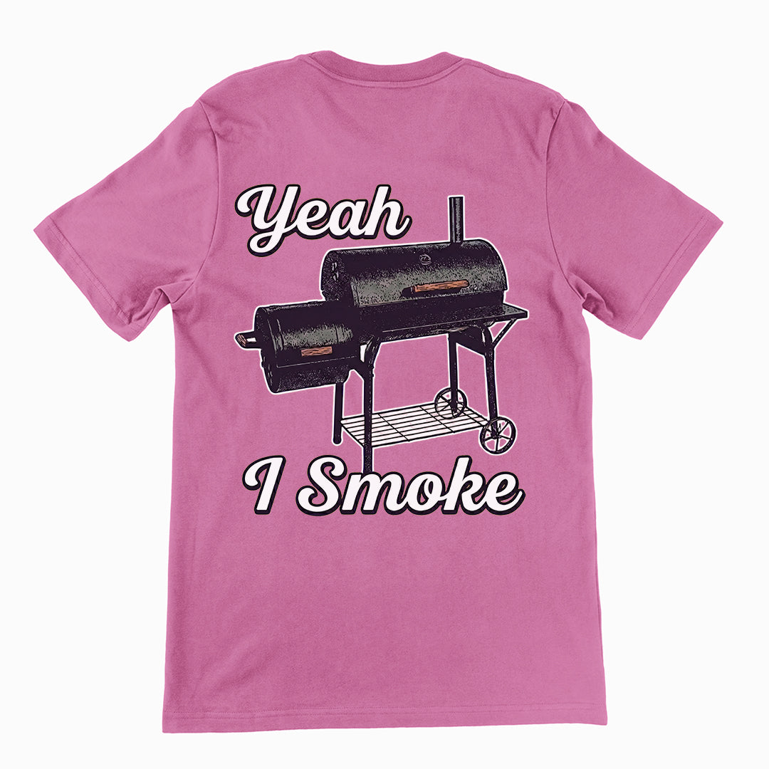 Yeah I smoke T-Shirt (backprint) Orbital Clothing