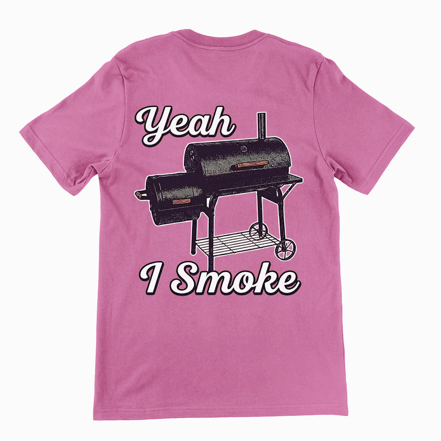 Yeah I smoke T-Shirt (backprint) Orbital Clothing