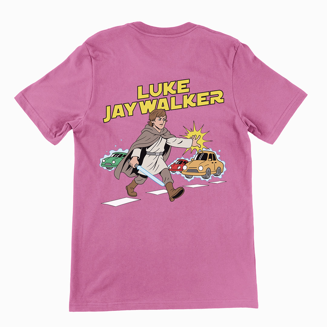 Luke Jaywalker T-Shirt (backprint) Orbital Clothing