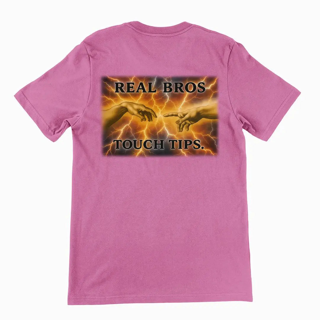 Real Bros Touch T-Shirt (backprint) - Orbital Clothing