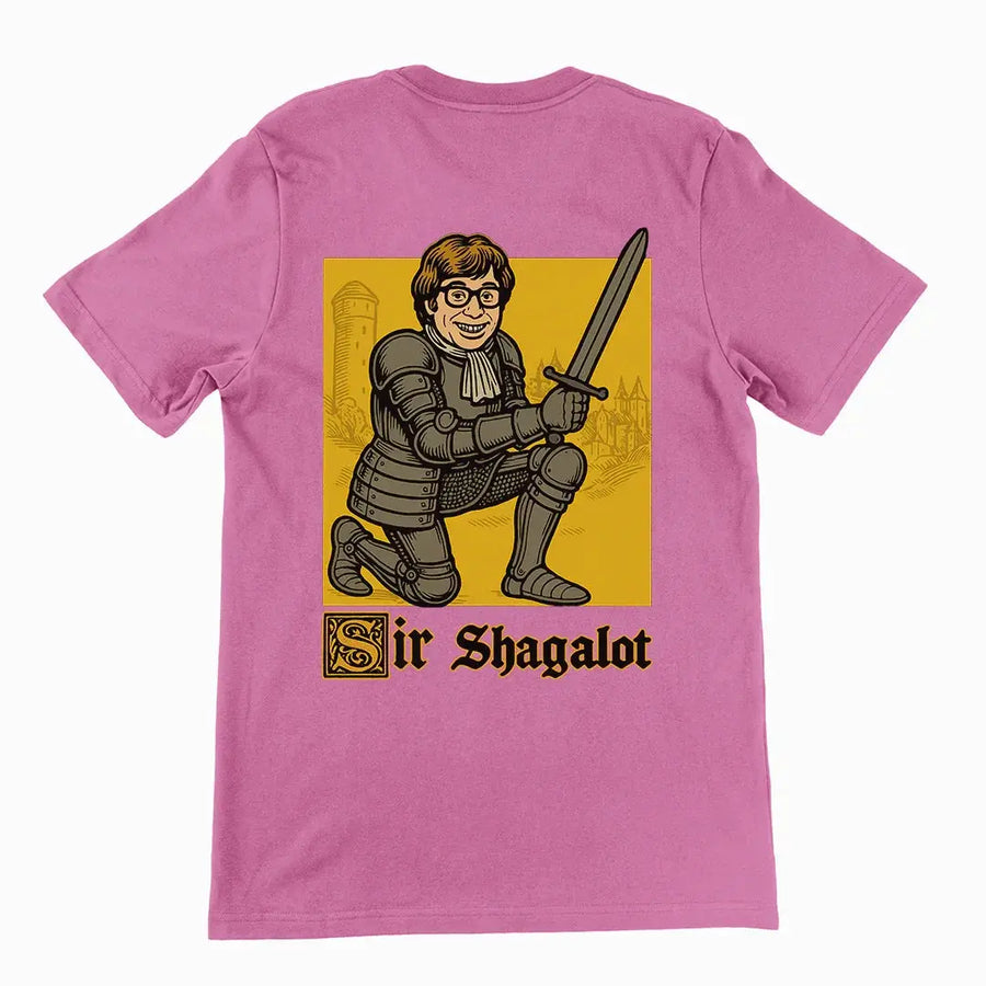 Sir Shagalot T-Shirt (backprint) - Orbital Clothing