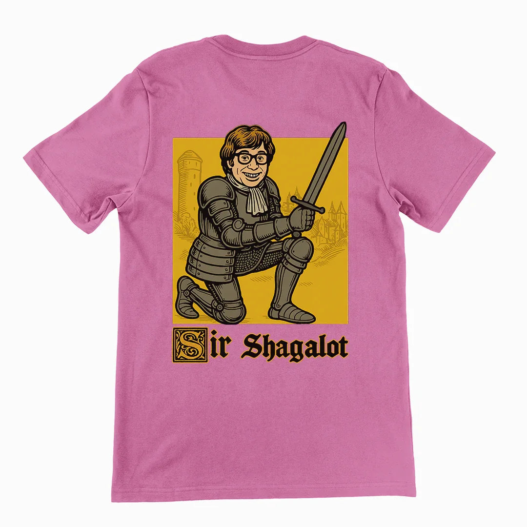 Sir Shagalot T-Shirt (backprint) - Orbital Clothing