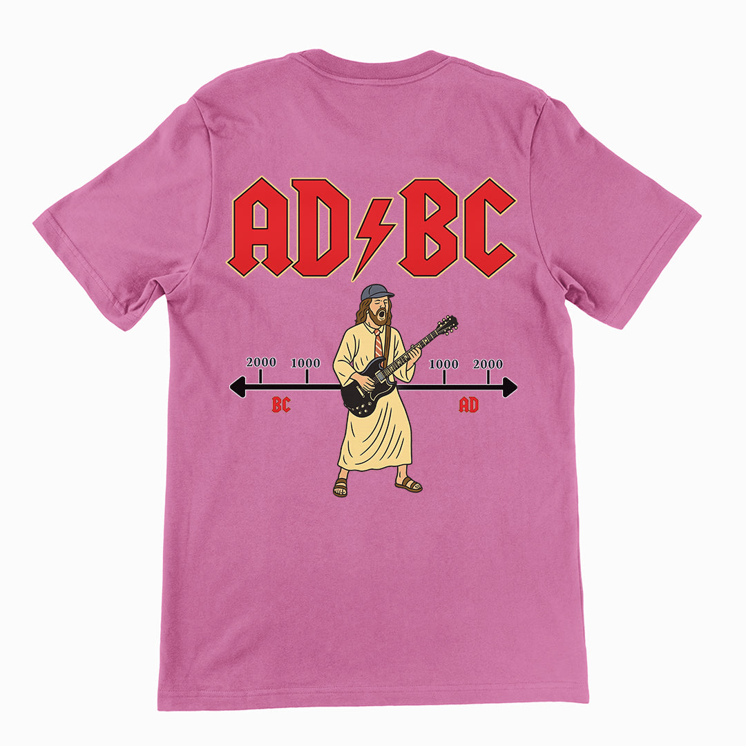 ADBC (Jesus ACDC) T-Shirt (backprint)