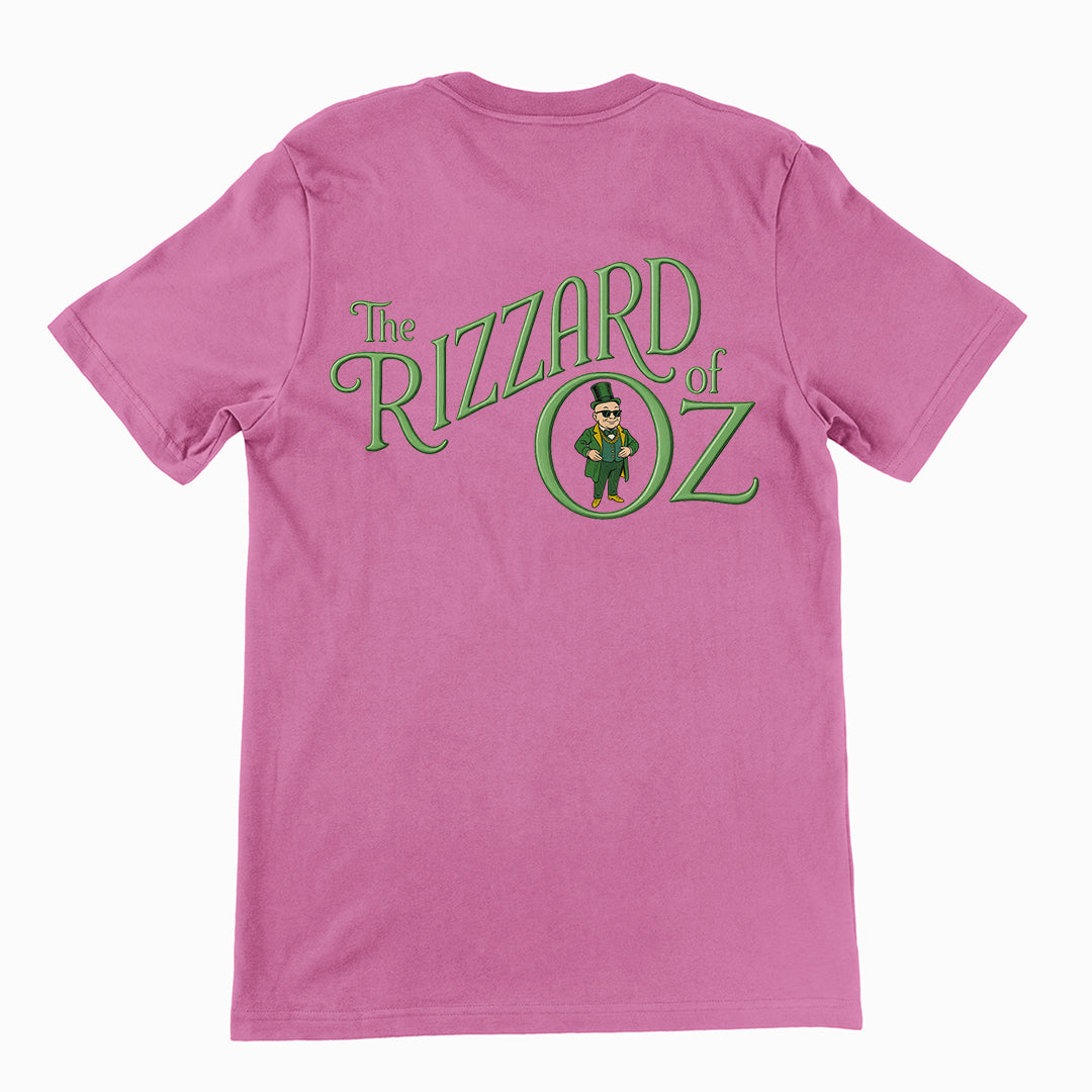 The Rizzard of Oz T-Shirt (backprint)