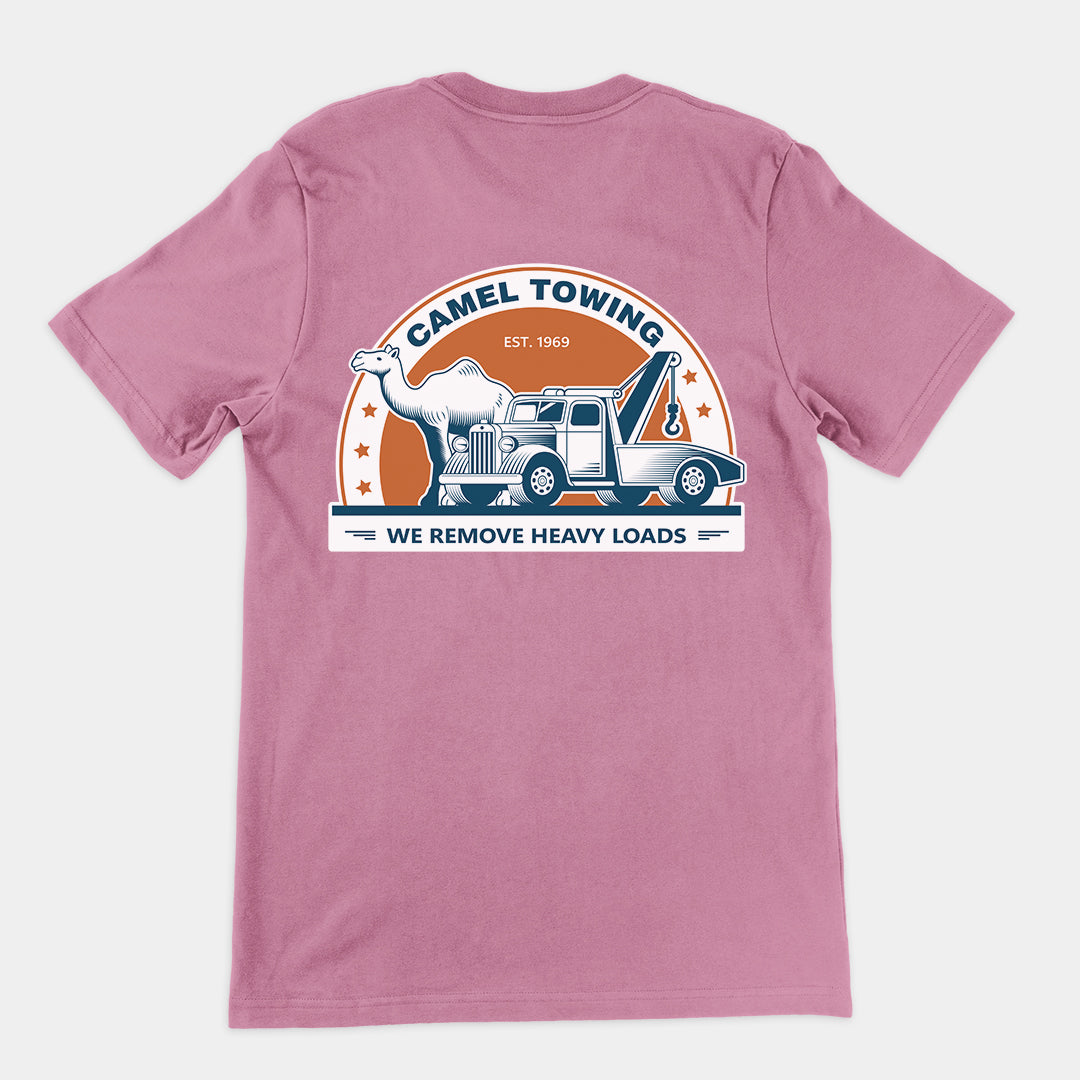 Camel Towing T-Shirt (backprint)