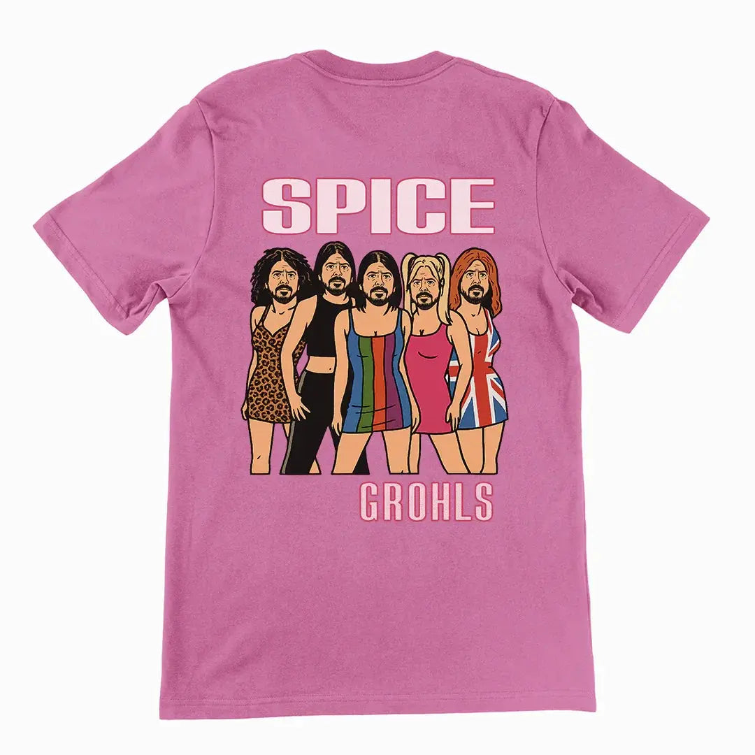 Spice Grohls T-Shirt (backprint) - Orbital Clothing