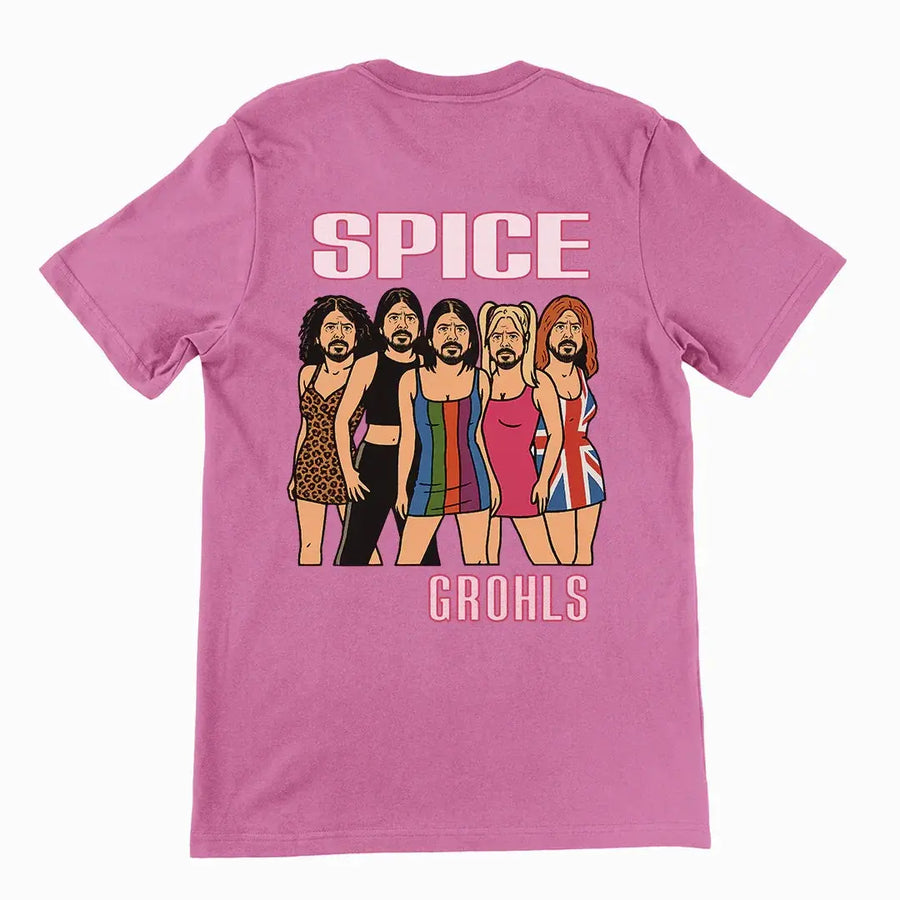 Spice Grohls T-Shirt (backprint) - Orbital Clothing