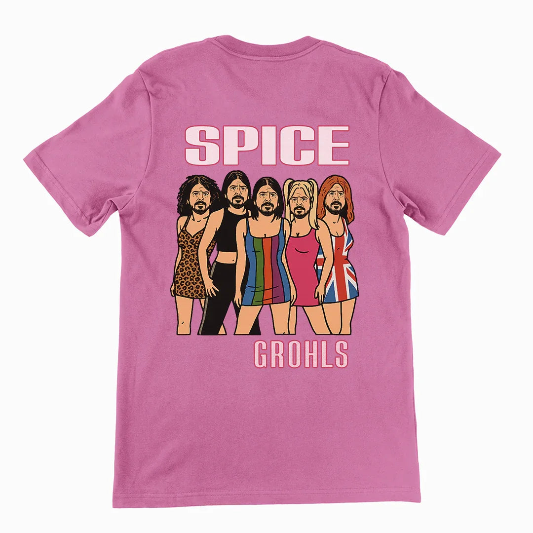 Spice Grohls T-Shirt (backprint) - Orbital Clothing