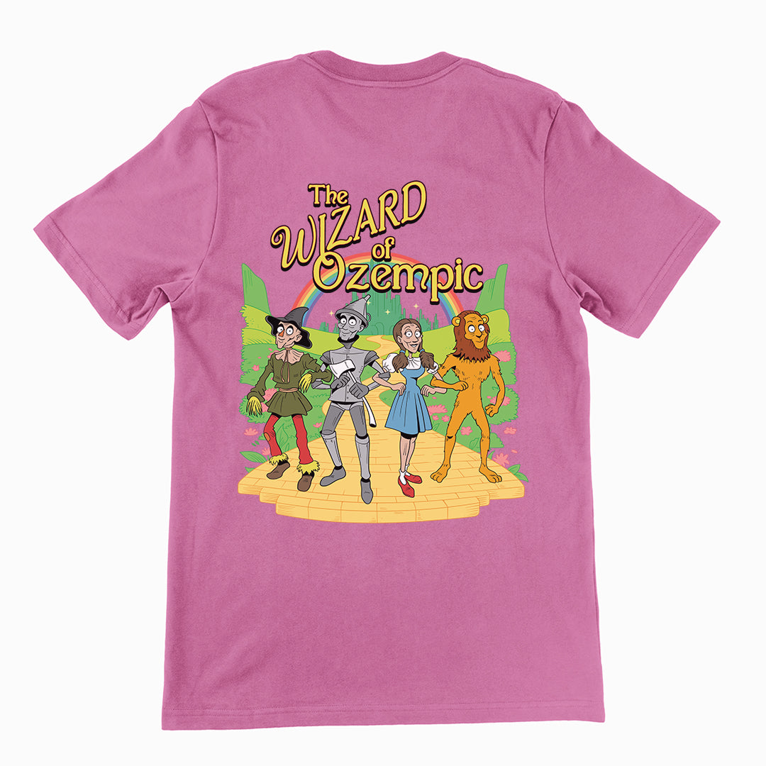 Wizard of Ozempic T-Shirt (backprint)