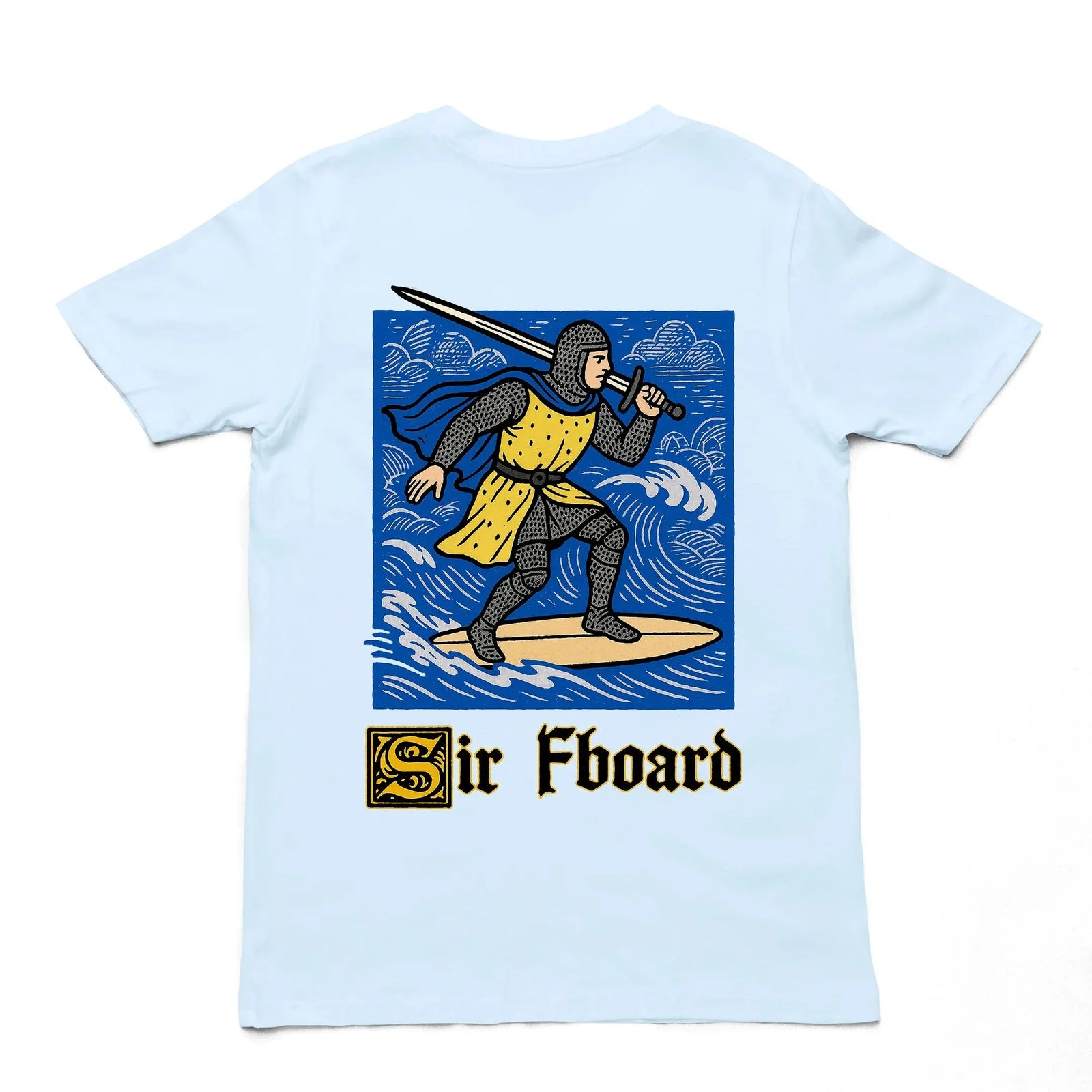 Sir Fboard T-Shirt (backprint) - Orbital Clothing