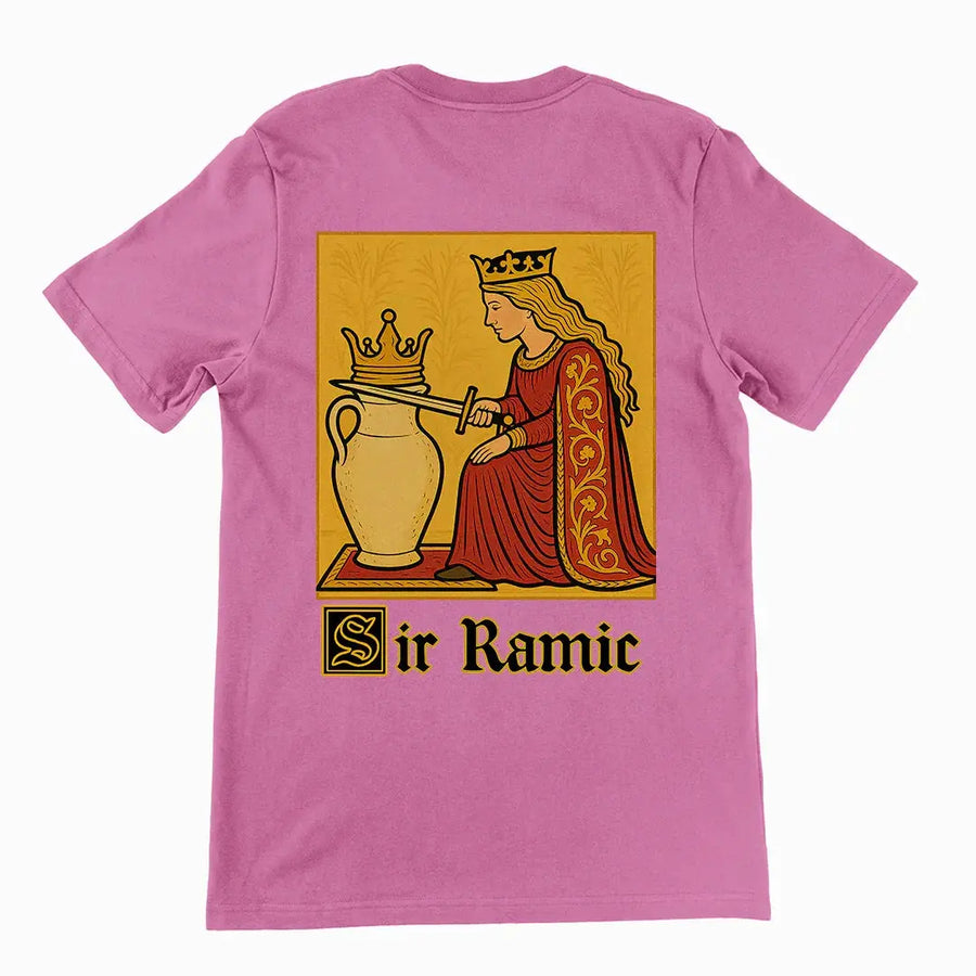 Sir Ramic Handdrawn T-Shirt (backprint) - Orbital Clothing