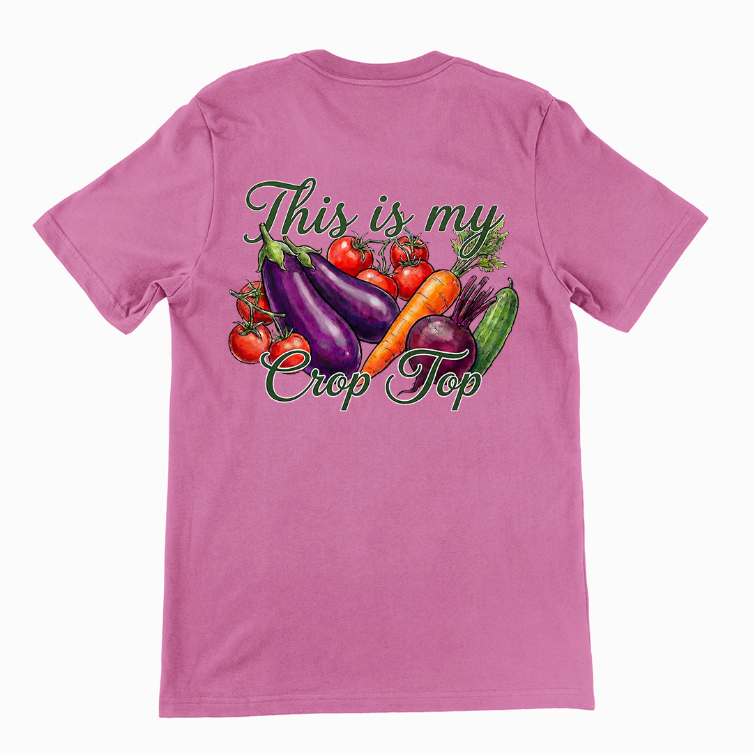 This is my crop top T-Shirt (backprint) Orbital Clothing