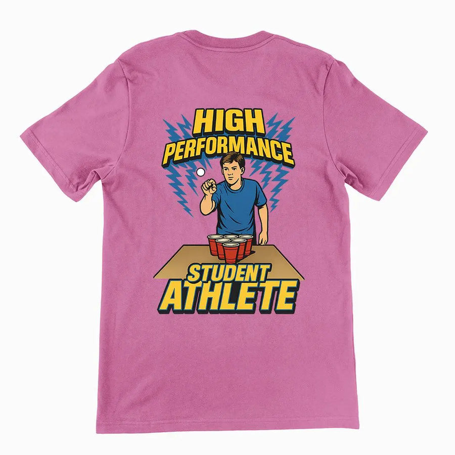 High Performance Student Athlete T-Shirt (backprint) - Orbital Clothing