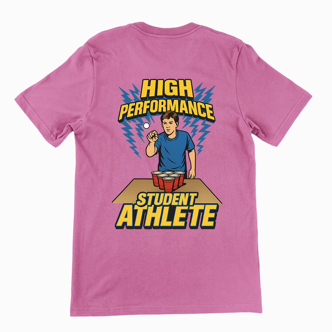 High Performance Student Athlete T-Shirt (backprint)