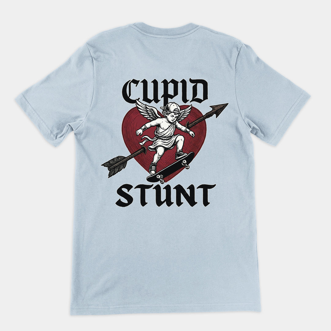 Cupid Stunt T-Shirt (backprint) Orbital Clothing