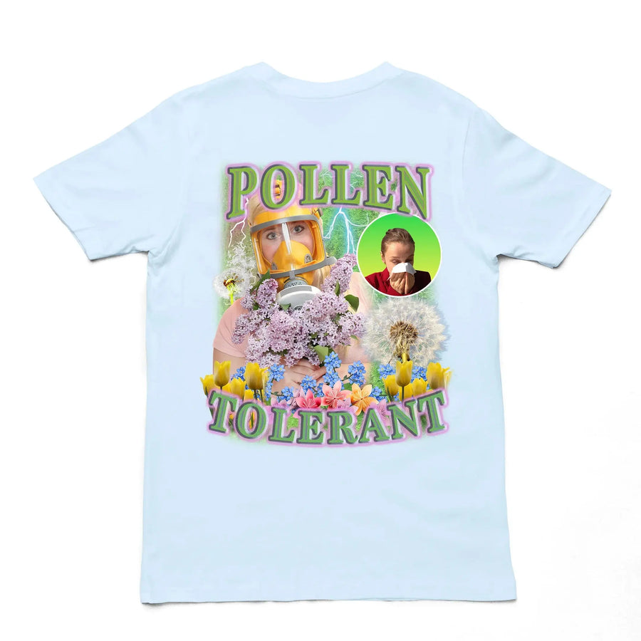 Pollen Tolerant T-Shirt (backprint) - Orbital Clothing