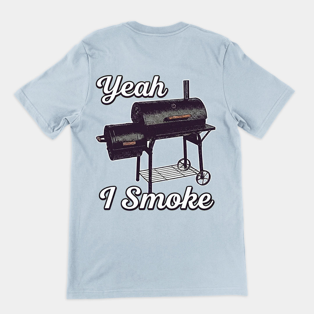 Yeah I smoke T-Shirt (backprint) Orbital Clothing