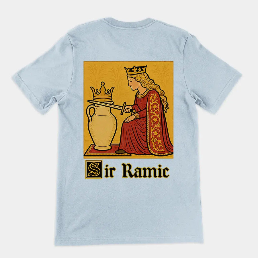 Sir Ramic Handdrawn T-Shirt (backprint) - Orbital Clothing