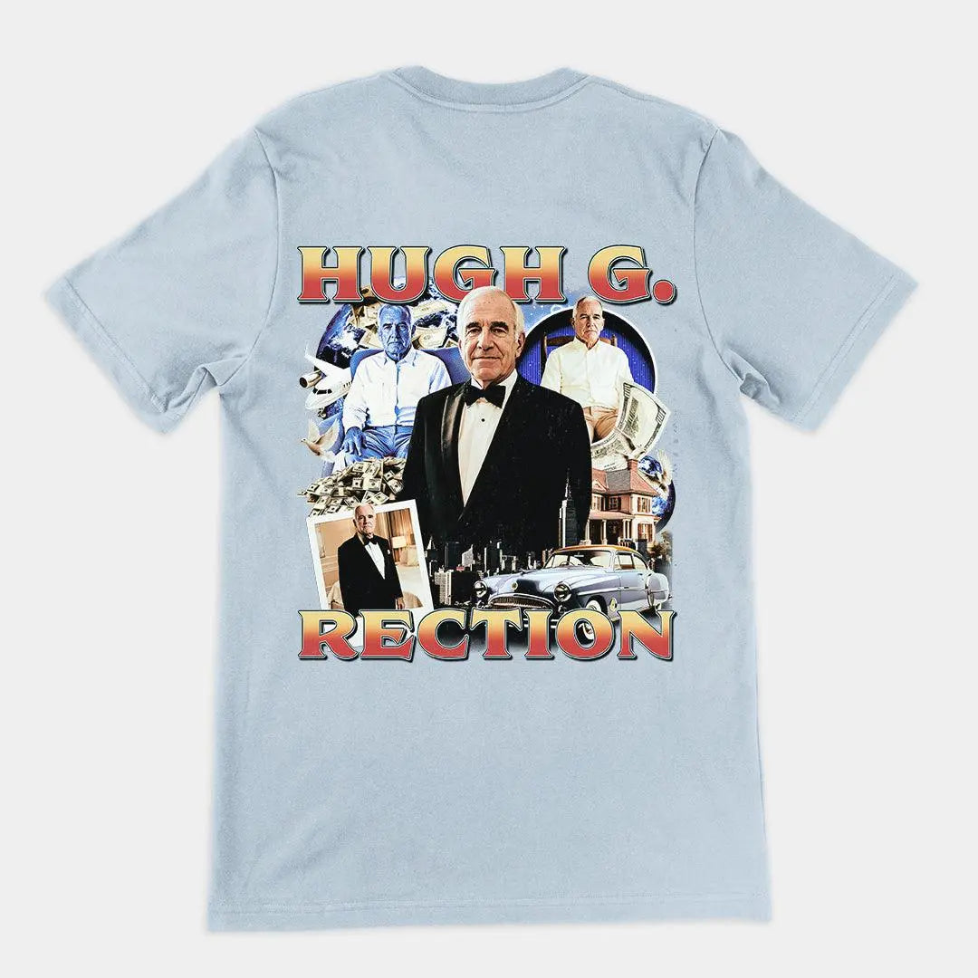 Hugh G. Rection T-Shirt (backprint) - Orbital Clothing