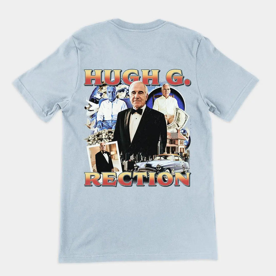 Hugh G. Rection T-Shirt (backprint) - Orbital Clothing