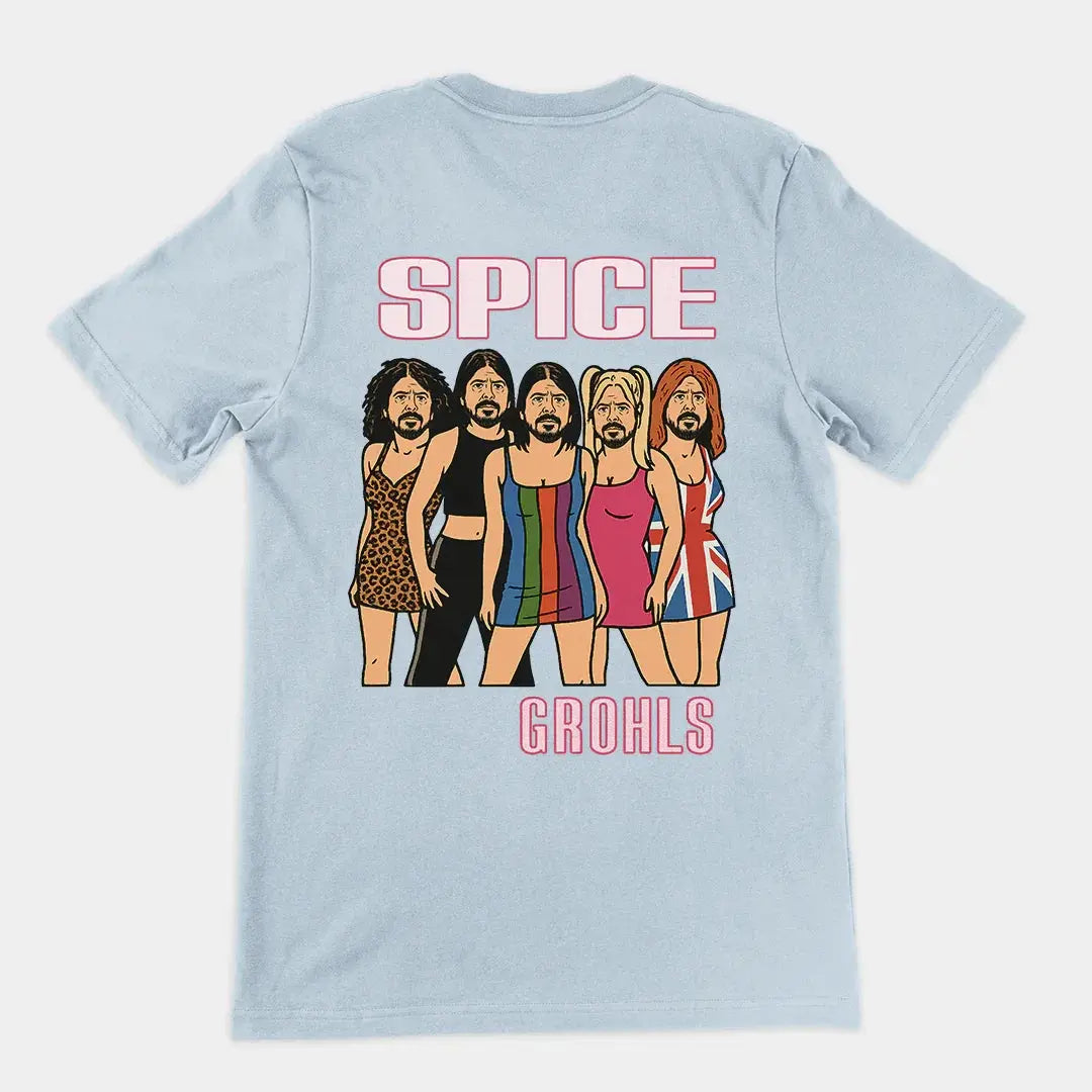 Spice Grohls T-Shirt (backprint) - Orbital Clothing