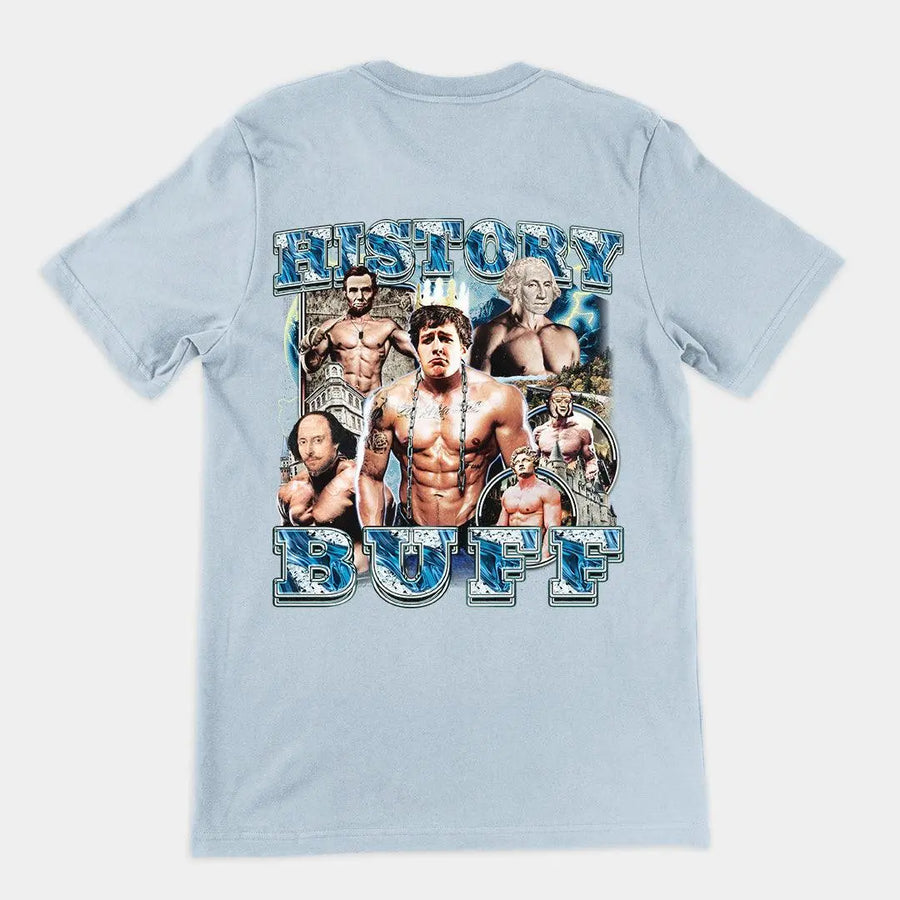 History Buff T-Shirt (backprint) - Orbital Clothing