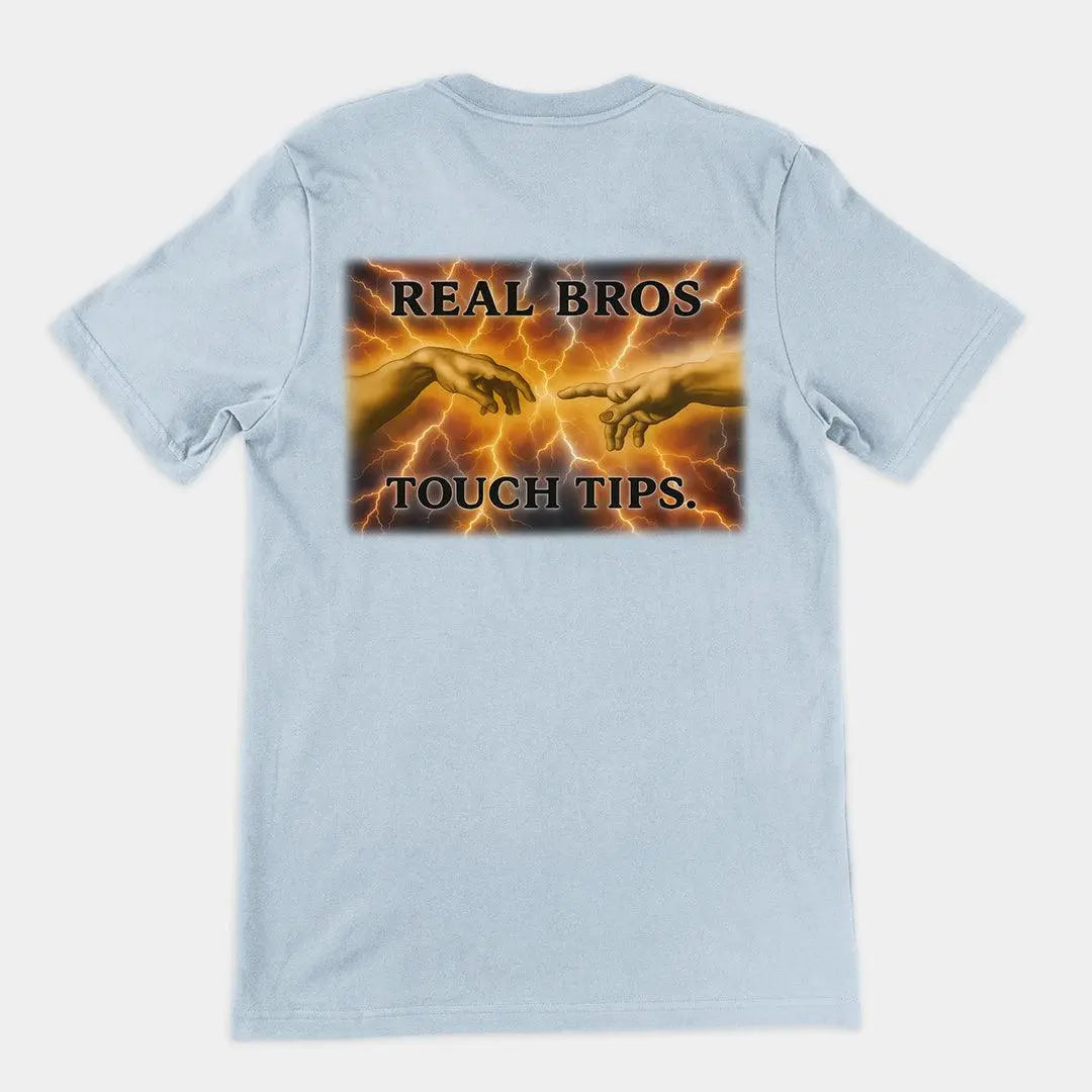 Real Bros Touch T-Shirt (backprint) - Orbital Clothing