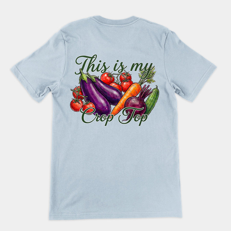 This is my crop top T-Shirt (backprint) Orbital Clothing