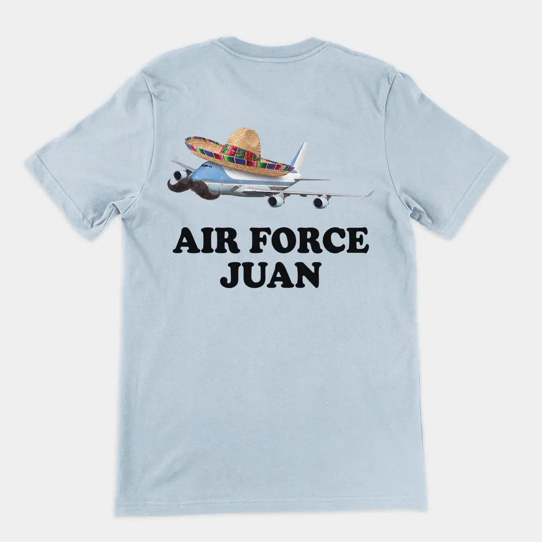 Air Force Juan T-Shirt (backprint) Orbital Clothing