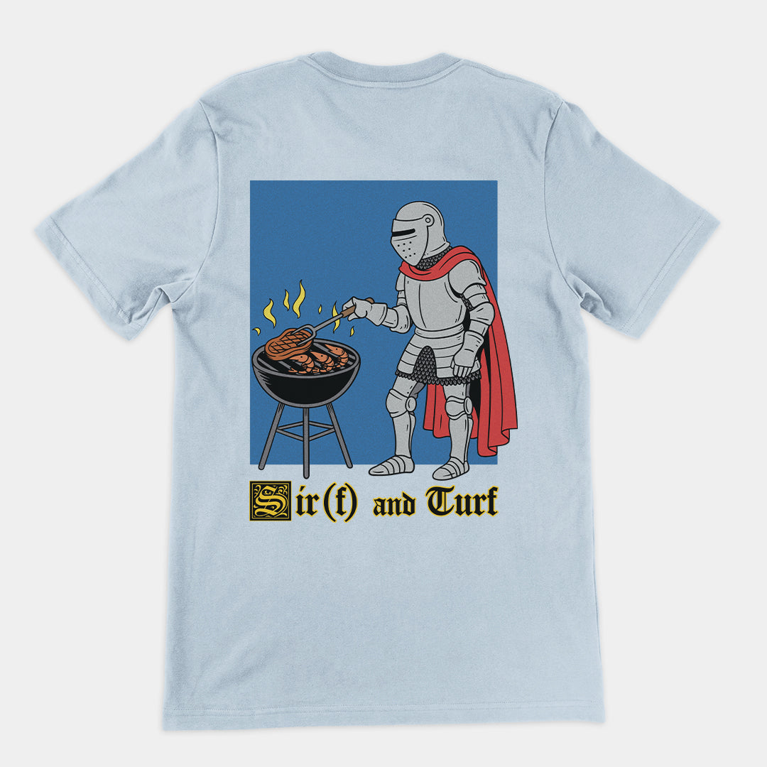 Sir(f) and Turf T-Shirt (backprint)