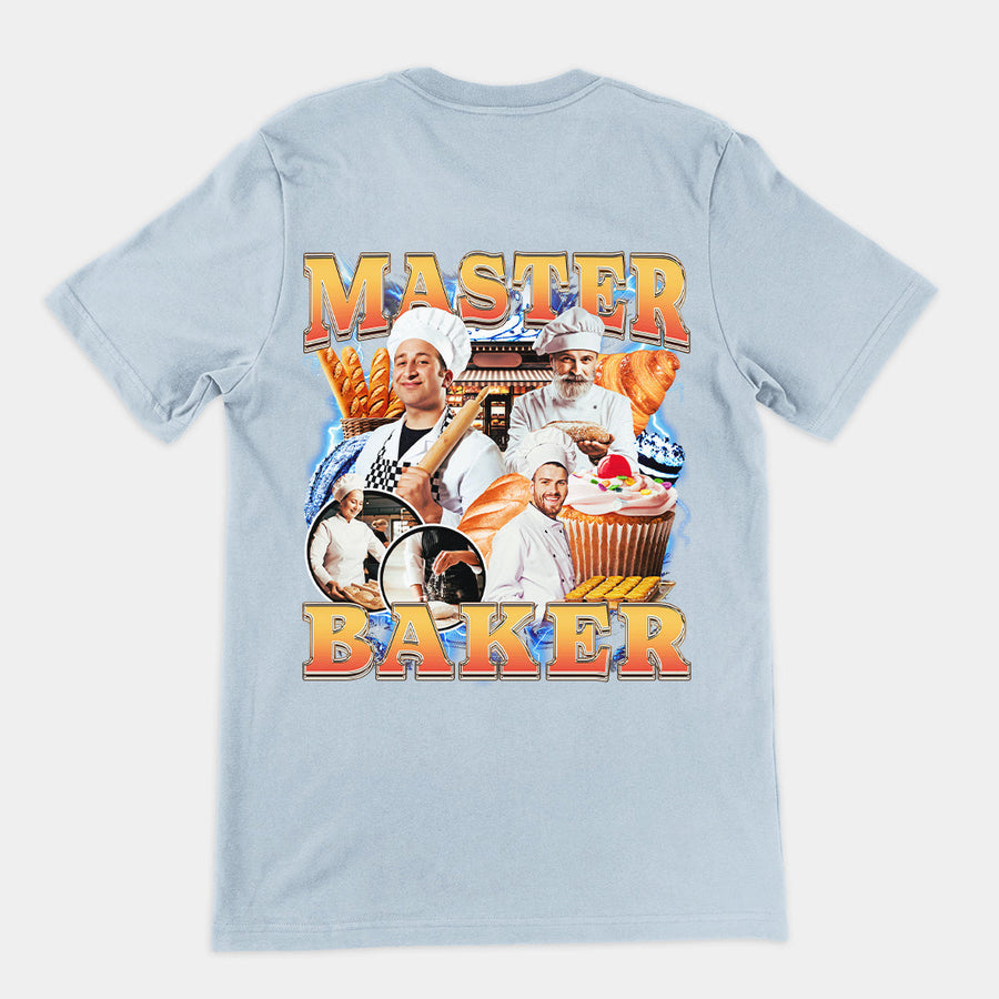 Master Baker T-Shirt (backprint) Orbital Clothing