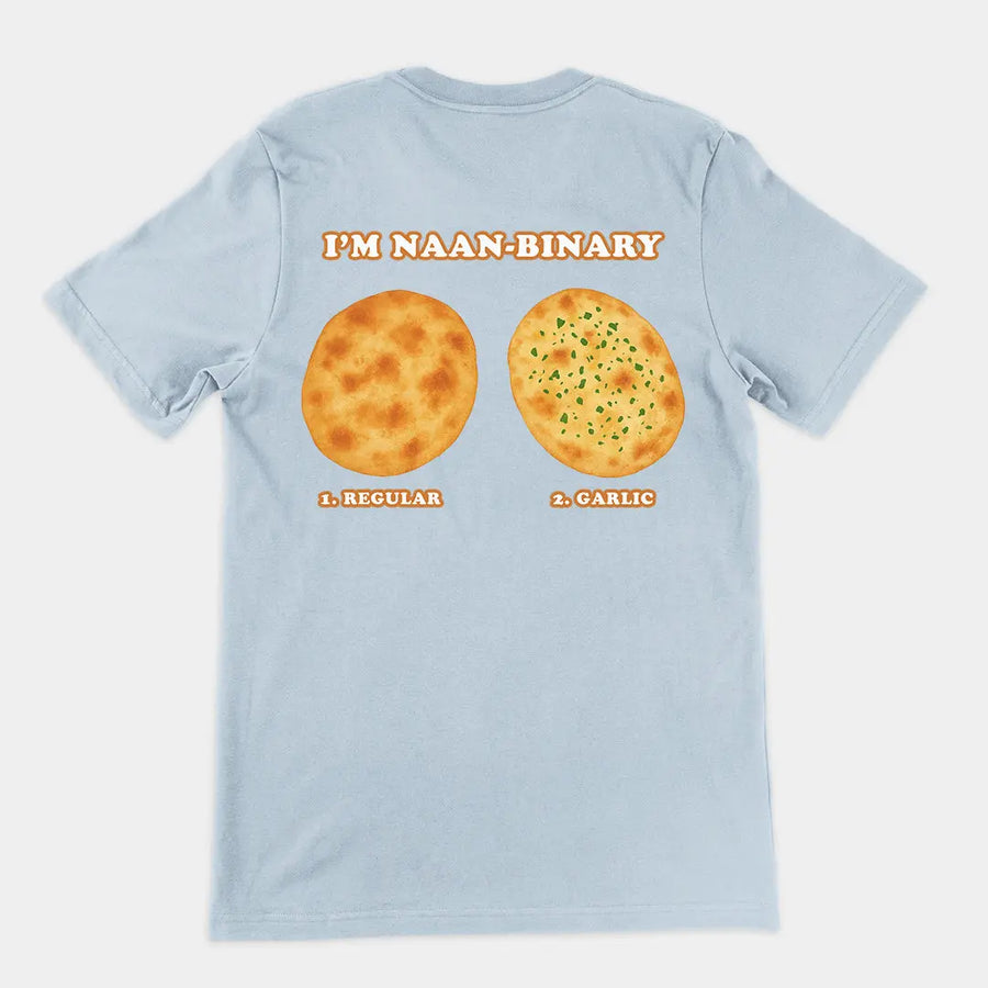 I'm Naanbinary T-Shirt (backprint) Orbital Clothing