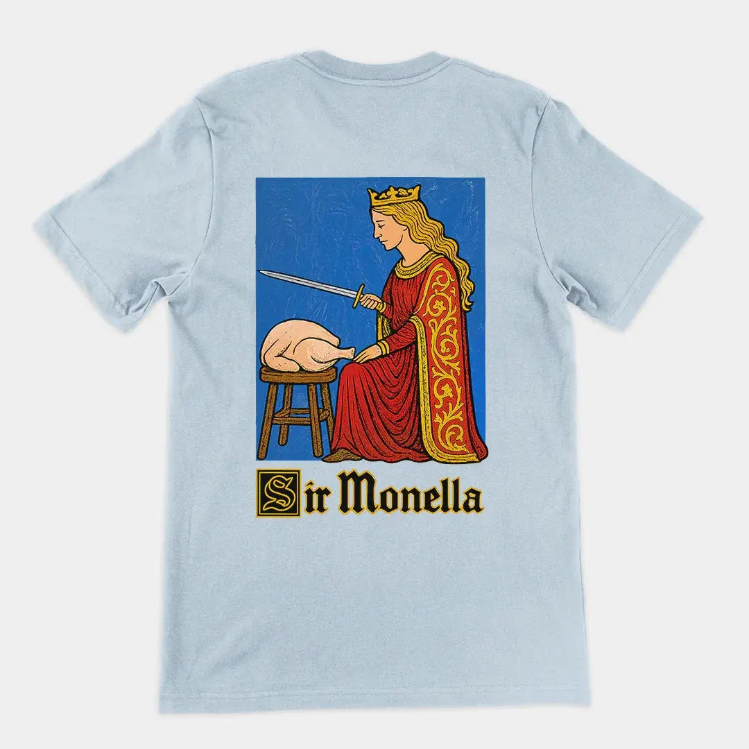 Sir Monella T-Shirt (backprint) - Orbital Clothing