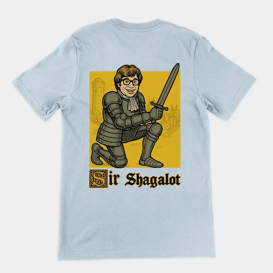 Sir Shagalot T-Shirt (backprint) - Orbital Clothing