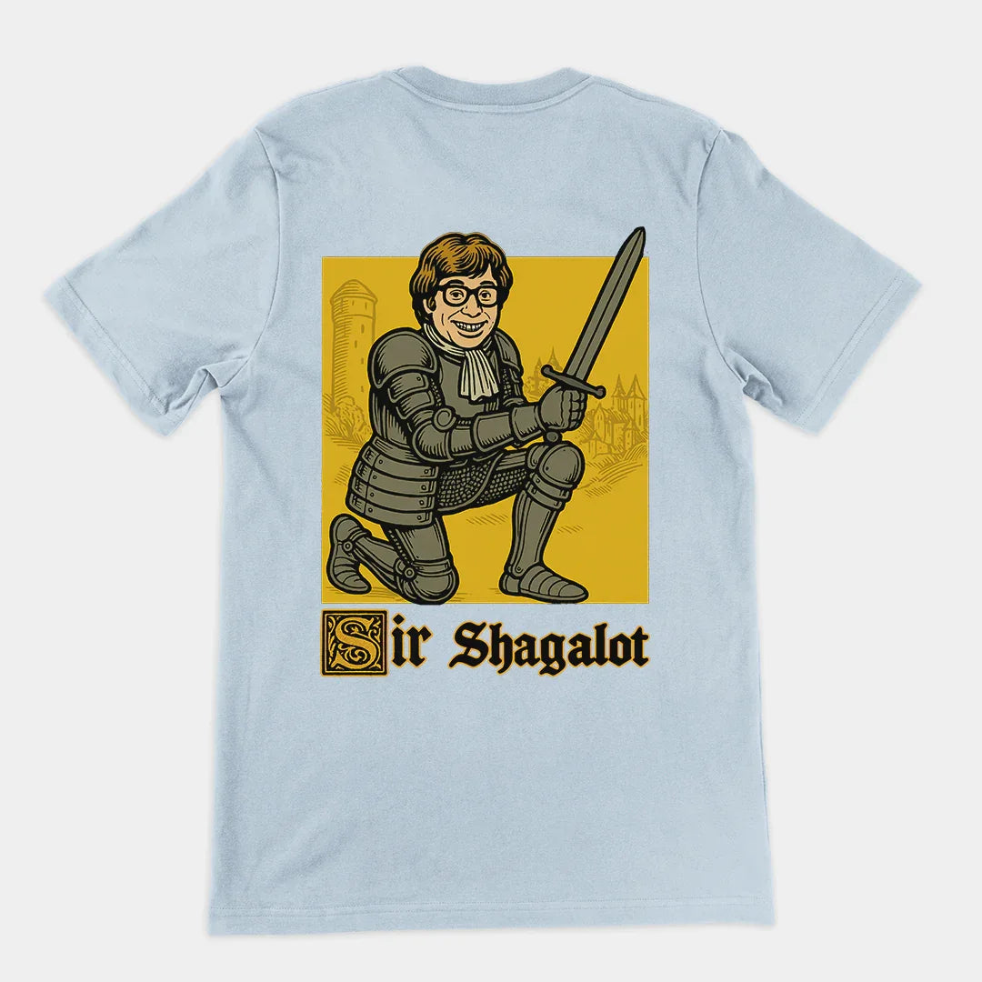 Sir Shagalot T-Shirt (backprint) - Orbital Clothing