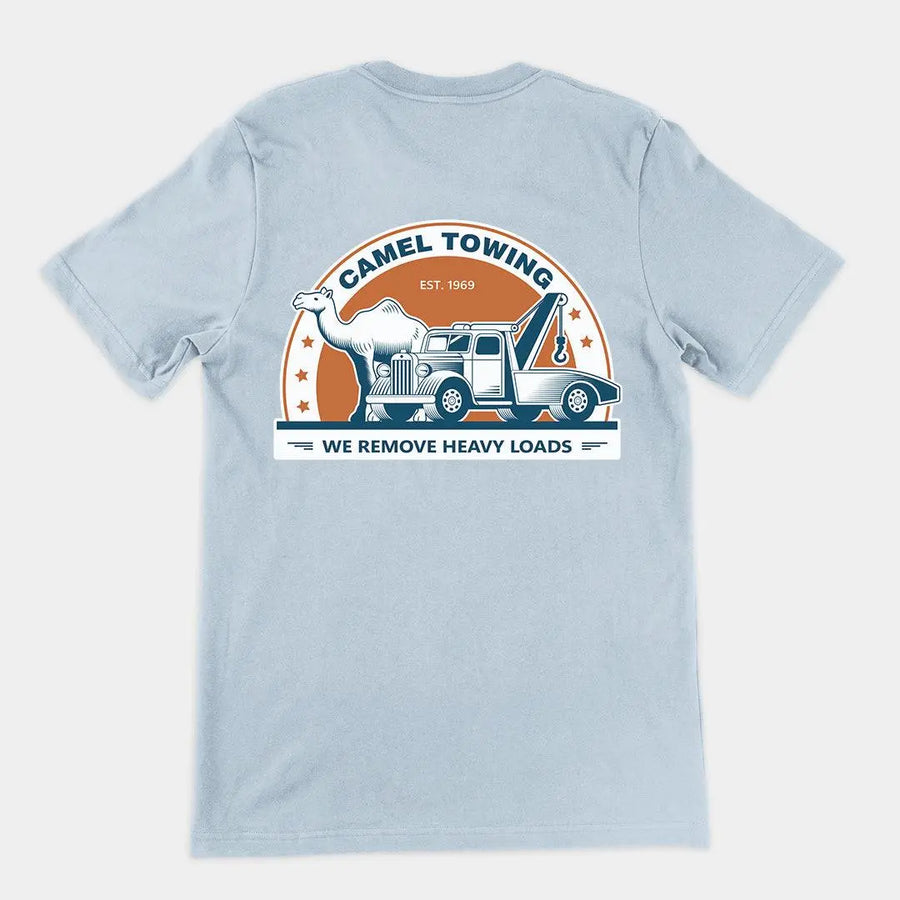 Camel Towing T-Shirt (backprint) - Orbital Clothing