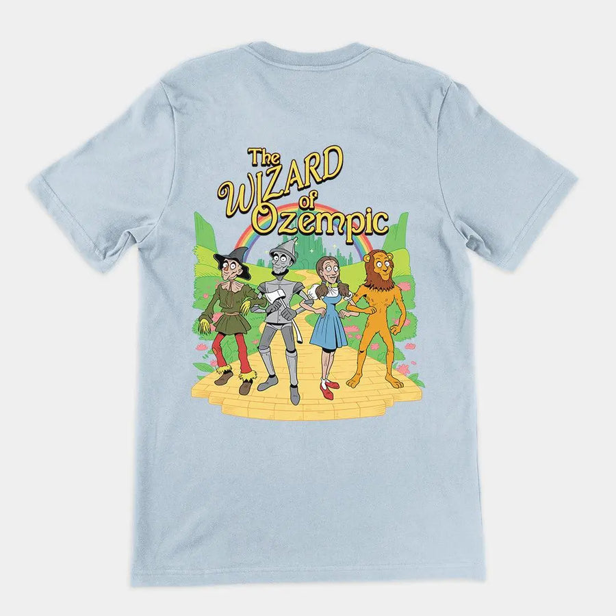 Wizard of Ozempic T-Shirt (backprint) - Orbital Clothing