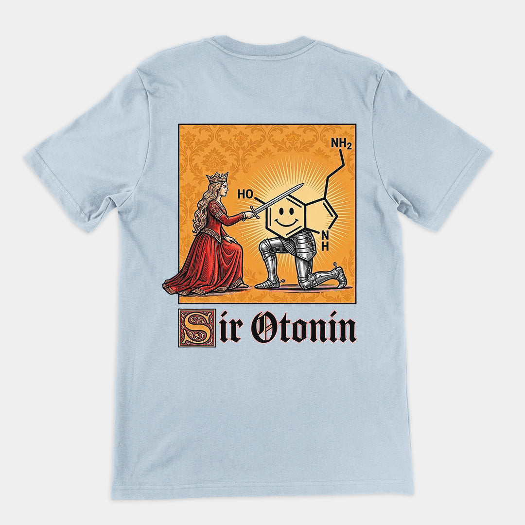 Sir Otonin (serotonin) T-Shirt (backprint) Orbital Clothing