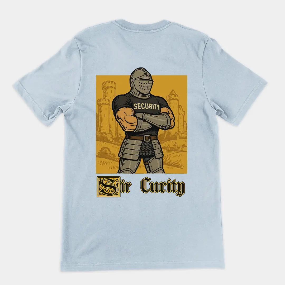 Sir Curity T-Shirt (backprint) Orbital Clothing