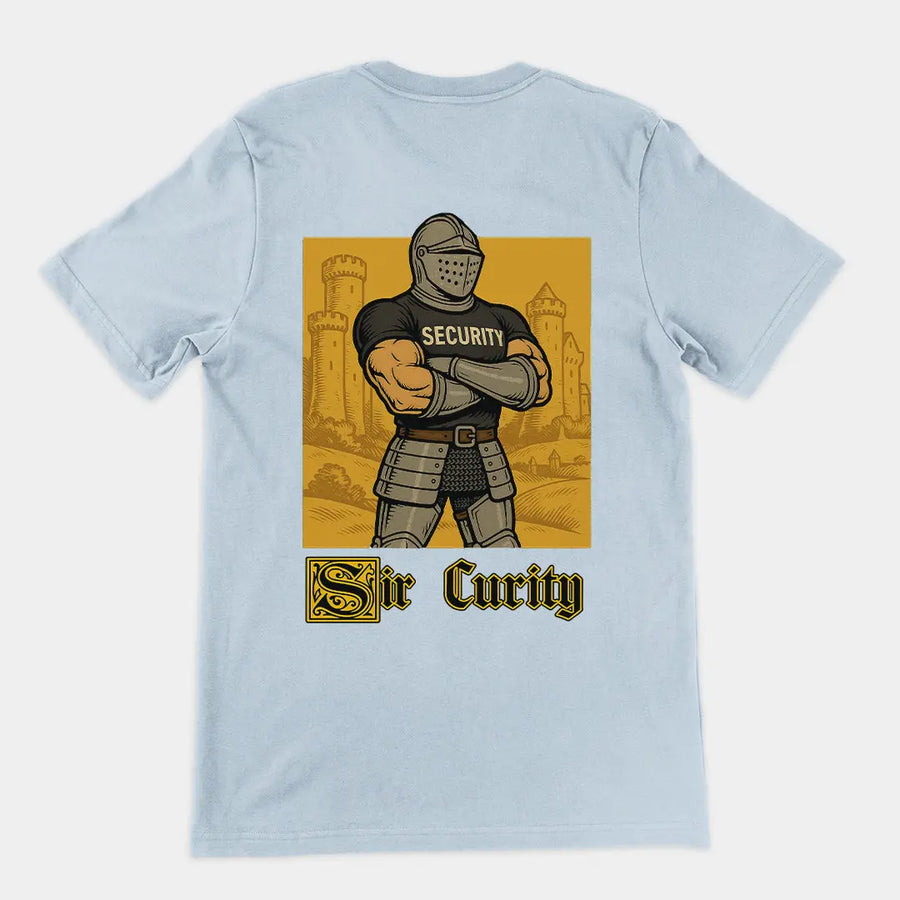Sir Curity T-Shirt (backprint) Orbital Clothing
